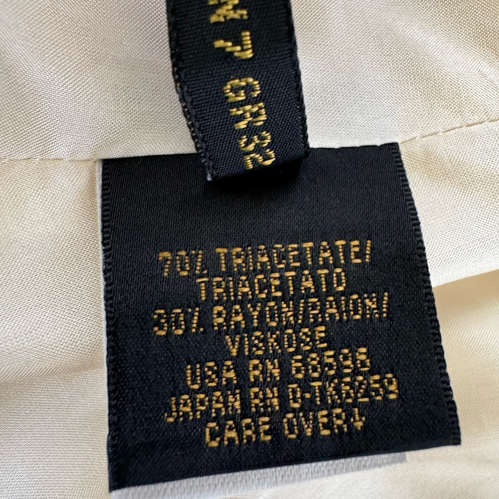 Vintage Donna Karan Ivory Custom Blazer and Trousers Set - Picture 3 of 3